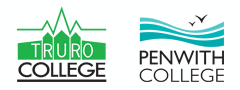 Truro College and Penwith College logos
