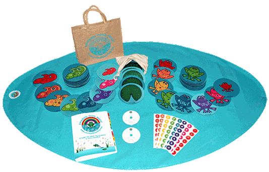 Rainbow Pond Toolkit contents