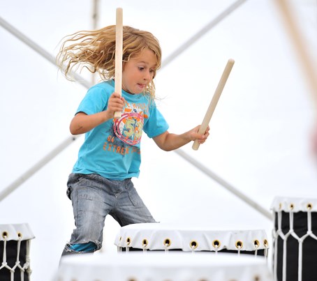 Taiko drumming